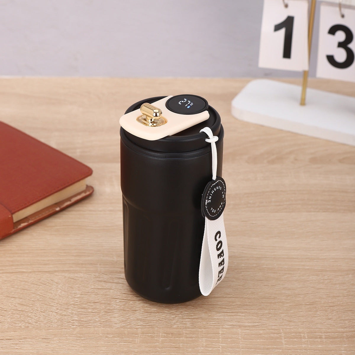 Smart Thermal Coffee Mug | Digital LED Temp Display