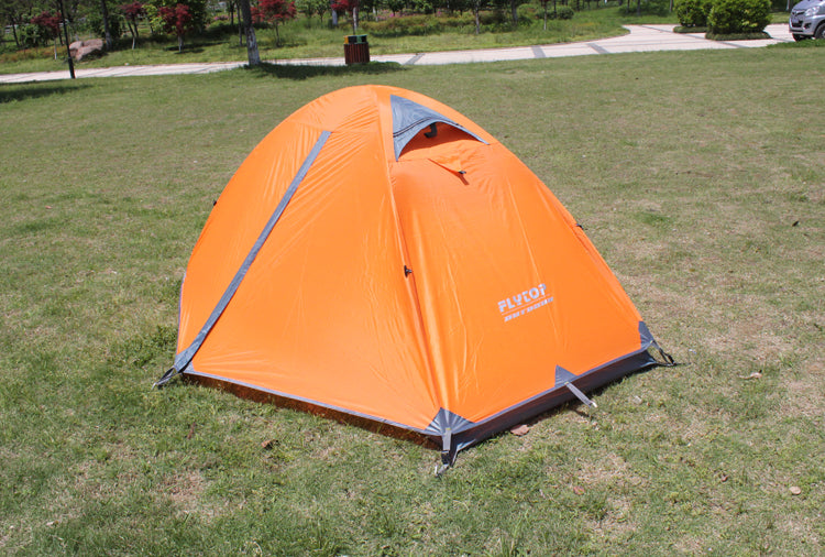 Double Layer Camping Tent - Ultra-Light Waterproof Tent for Mountain & Snowfield, 2000-3000mm Rating