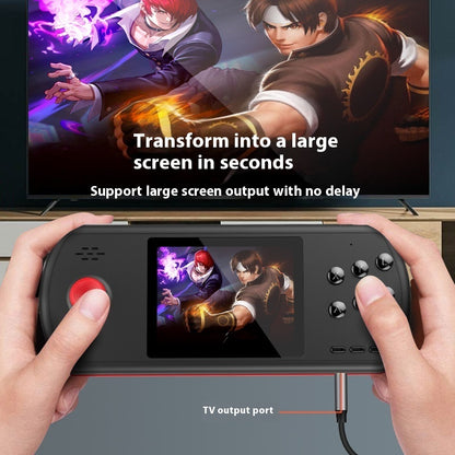 Portable 16-Bit Retro Gaming Console – 3D Joystick, Horizontal Display