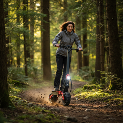 K26 Dual Motor Off-Road Electric Scooter – 6600W | 90 km/h | 90km Range