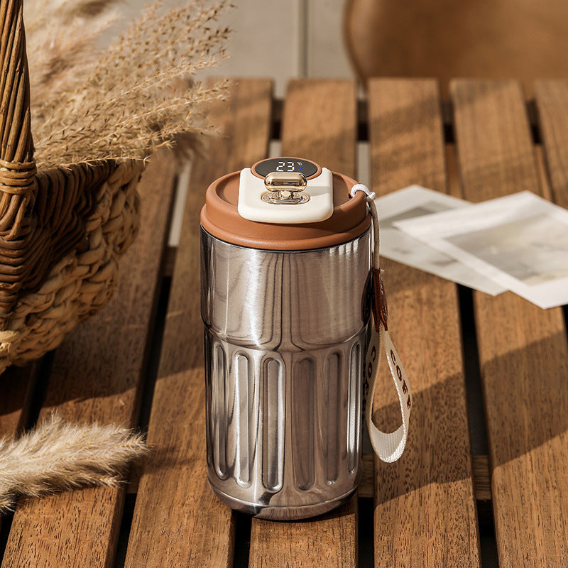 Smart Thermal Coffee Mug | Digital LED Temp Display