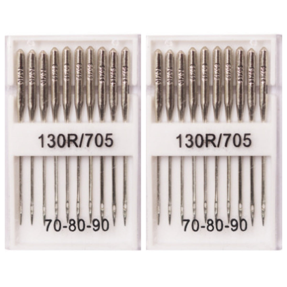 Sewing Machine Needles Set – 20 Pieces (2 Boxes)