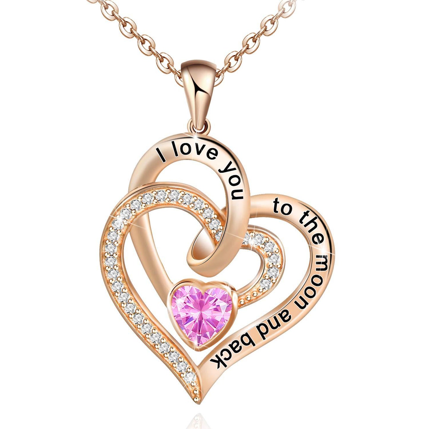 Anniversary Necklace for Wife - Sterling Silver Gift for Girlfriend, Mom, Daughter