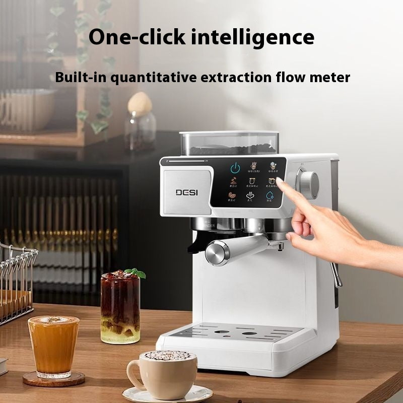 Dual Extraction Espresso Machine with Steam Milk Frother