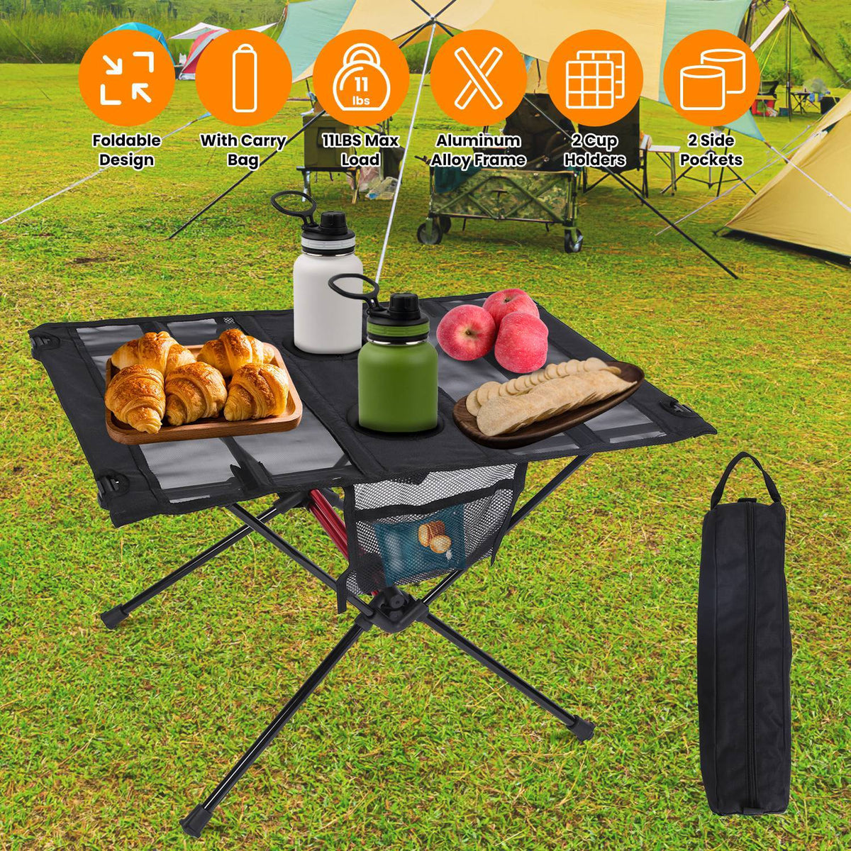 Portable Folding Camping Table – Lightweight Outdoor & Picnic Table