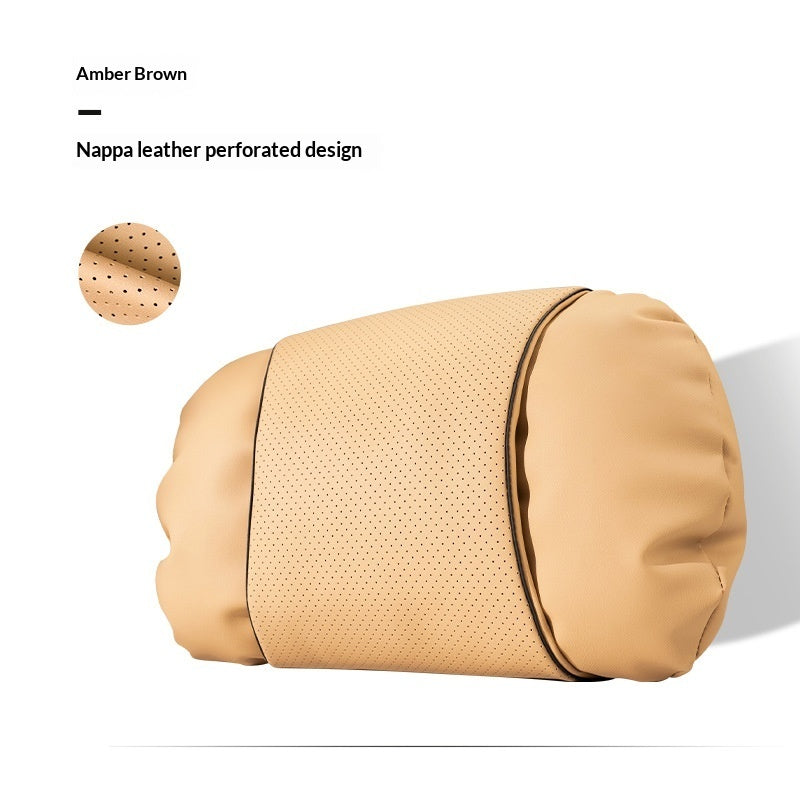 Car Neck Pillow - Memory Foam Headrest Support Cushion for Driving Comfort