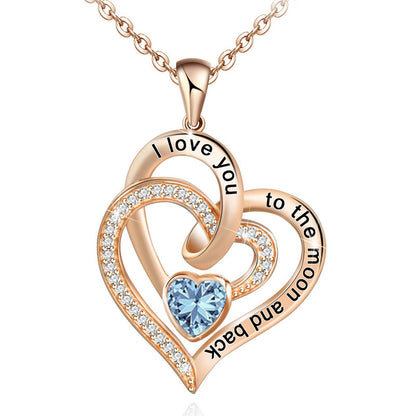 Anniversary Necklace for Wife - Sterling Silver Gift for Girlfriend, Mom, Daughter