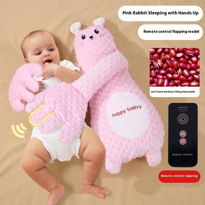 Infant Soothing Sleep Aid: Cartoon Plush Comforting Hand.