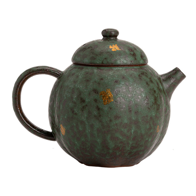 Traditional Stoneware Teapot for Loose Leaf Tea