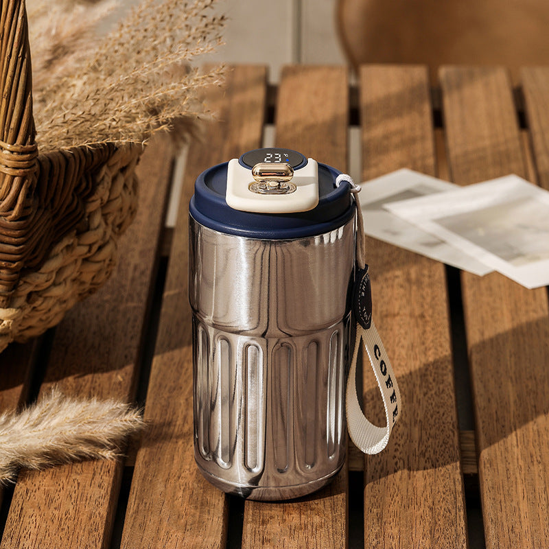 Smart Thermal Coffee Mug | Digital LED Temp Display