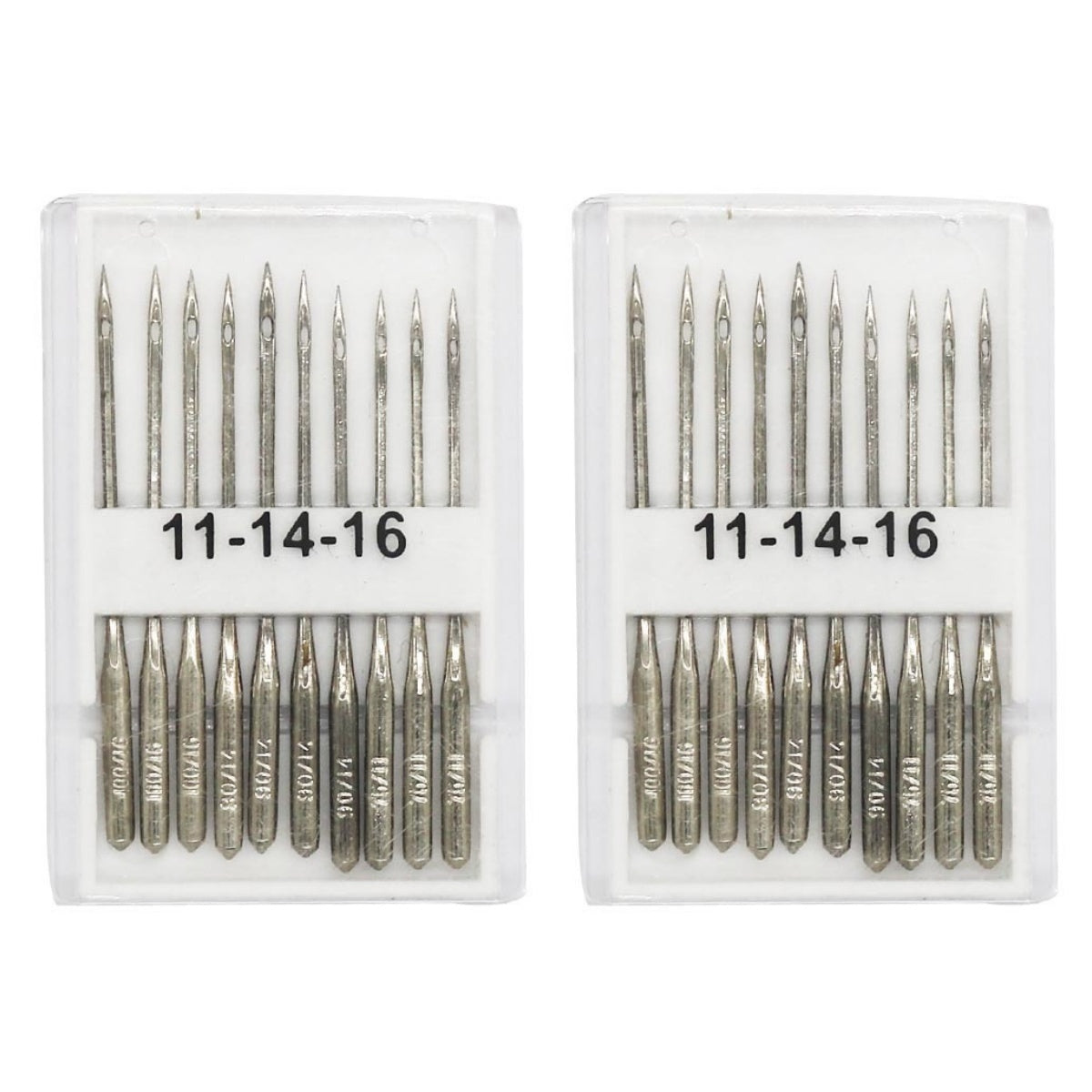 Sewing Machine Needles Set – 20 Pieces (2 Boxes)