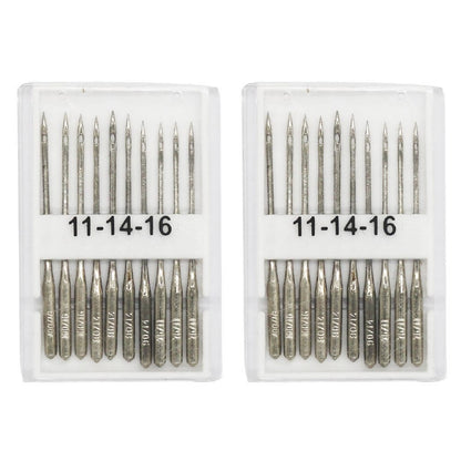 Sewing Machine Needles Set – 20 Pieces (2 Boxes)