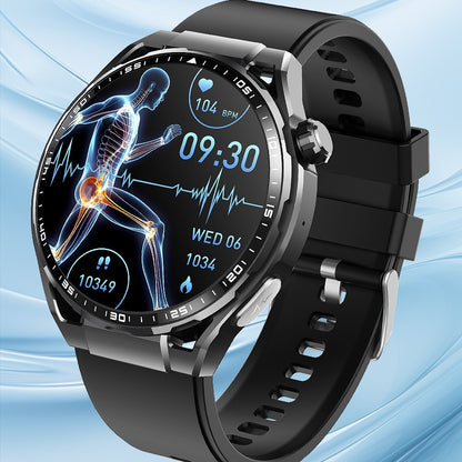 Sports Smart Watch with Health Tracking: Intuitive touch controls, fully waterproof.