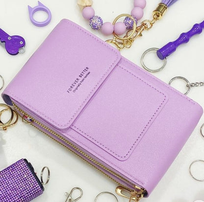 Touchscreen Crossbody Phone Wallet Purse