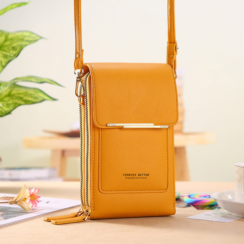 Touchscreen Crossbody Phone Wallet Purse