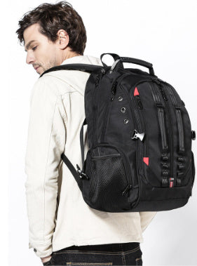 Middle School Backpack – Waterproof Oxford Cloth with USB Charging Port