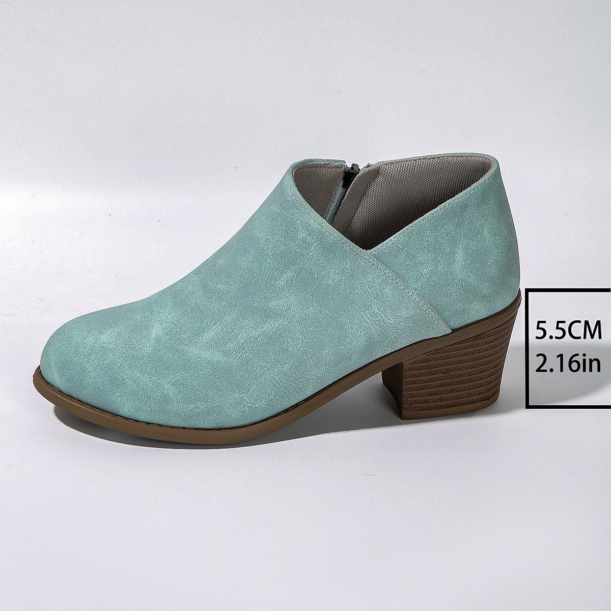 Side-Zip Ankle Boots – Women's Stylish Short Boots
