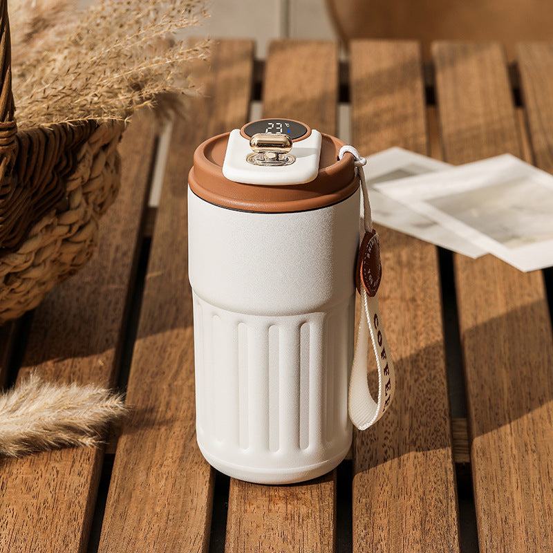 Smart Thermal Coffee Mug | Digital LED Temp Display