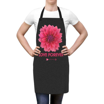 Printify LOVE FOREVER Apron Gift for Loved Ones