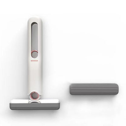 Portable self-squeeze mini mop with a sleek design for easy cleaning and storage solutions