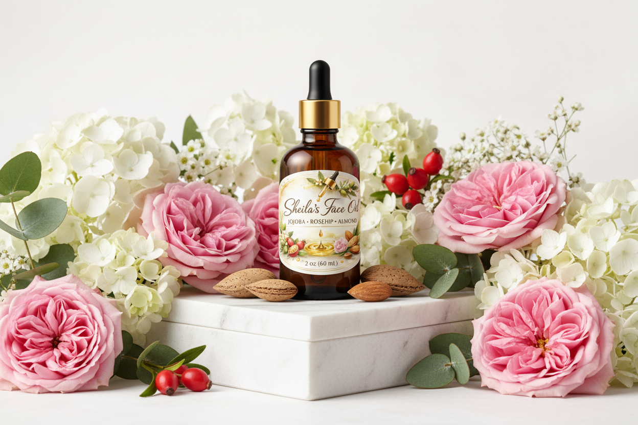 Sheila's Organic Cold-Pressed Face Oil