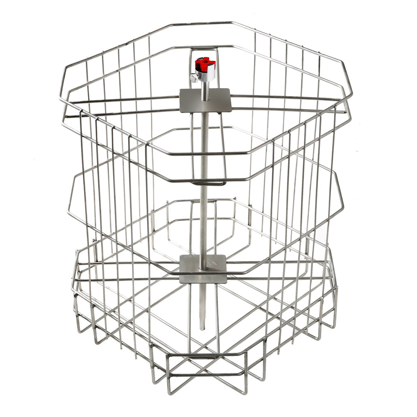 Sheila Merchandise stainless steel honey extractor frame with wire mesh for beekeeping